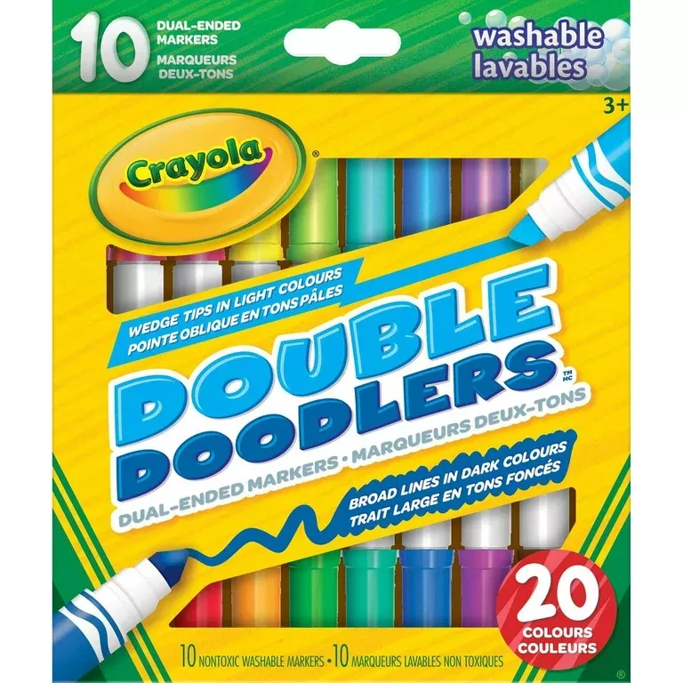 10 Ct Washable Double Doodlers