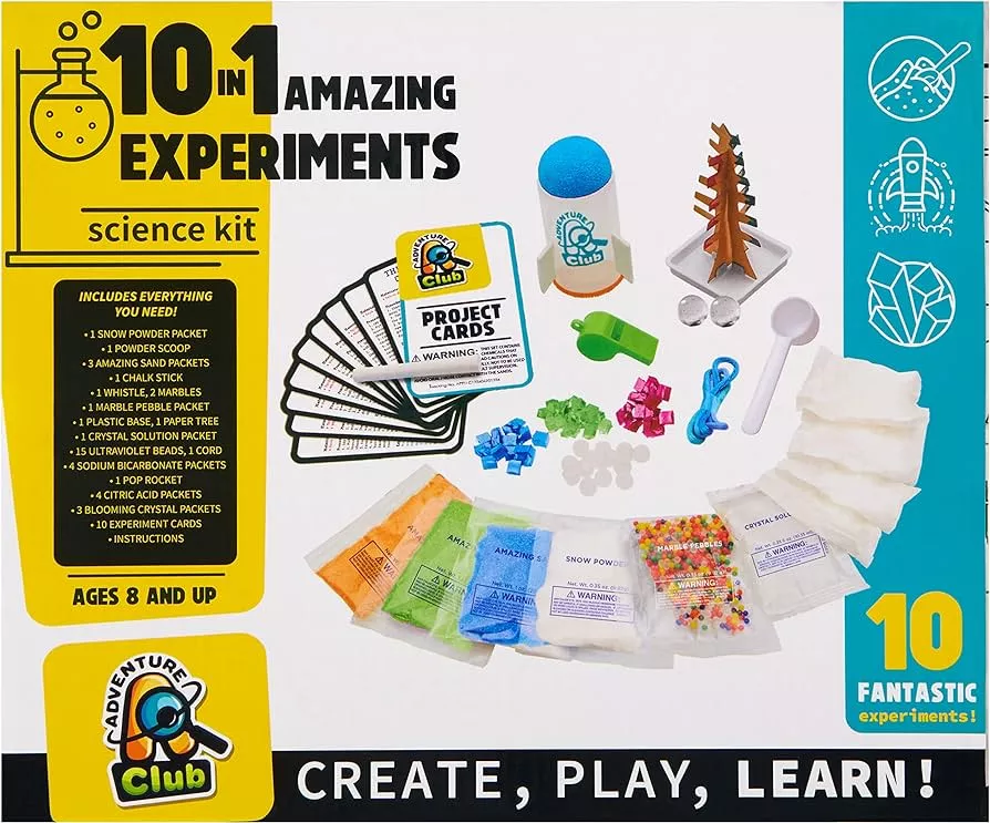 10 IN 1 AMAZING EXPERIMENTS