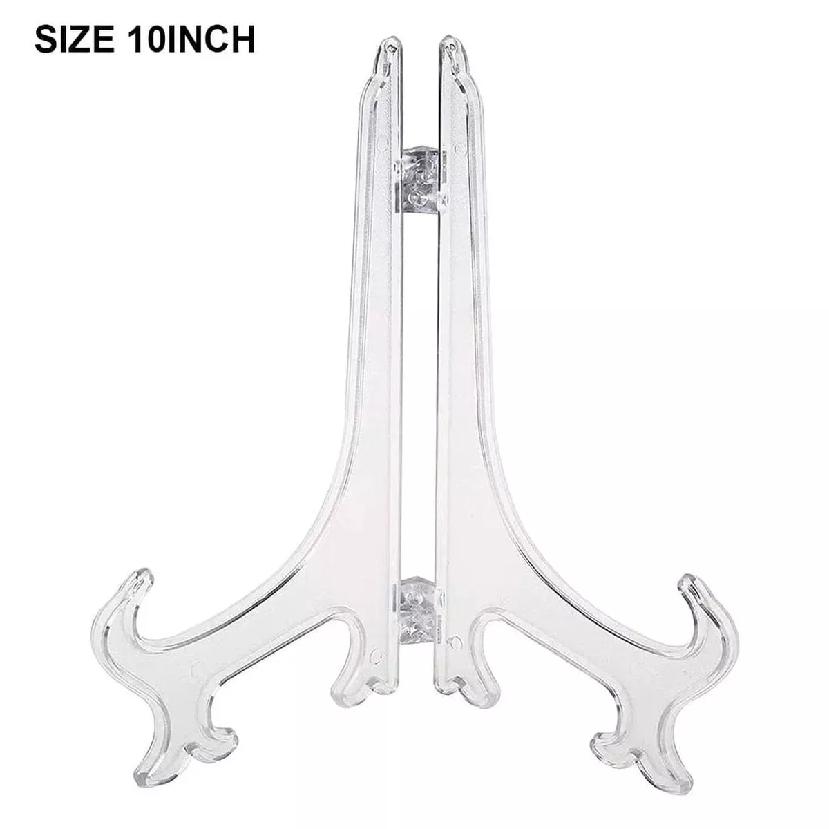 10 inch Acrylic easel for Canvas MDF Resin Frame Stands for Professional Photo and Art Display-