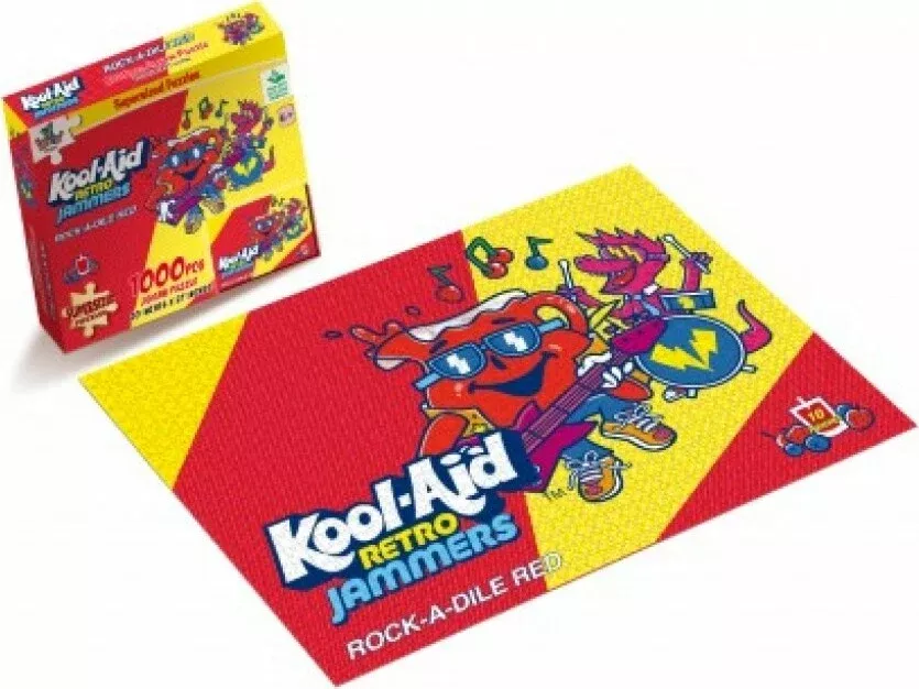 1000 Pcs Supersized Kool Aid Puzzles
