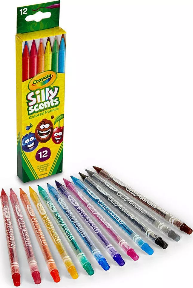 12 Ct. Silly Scents Twistables Colored Pencils