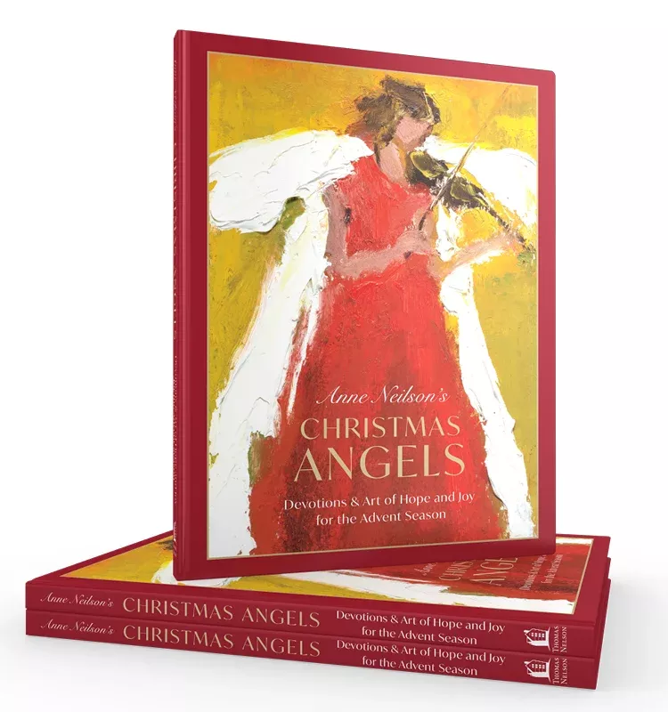 Anne Neilson's Christmas Angels: Devotions and Art of Hope and Joy for the Advent Season 3-Pack Bundle