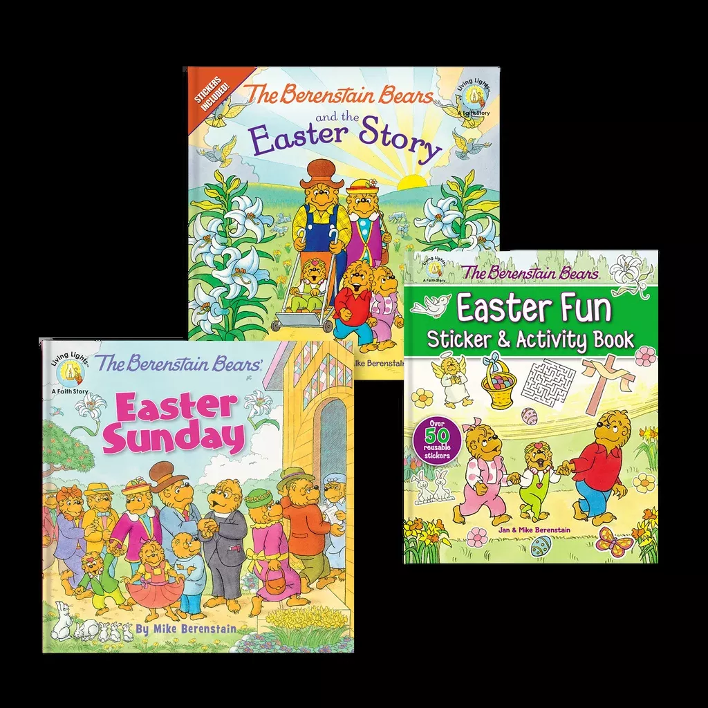 The Berenstain Bears Easter 3-Pack Bundle