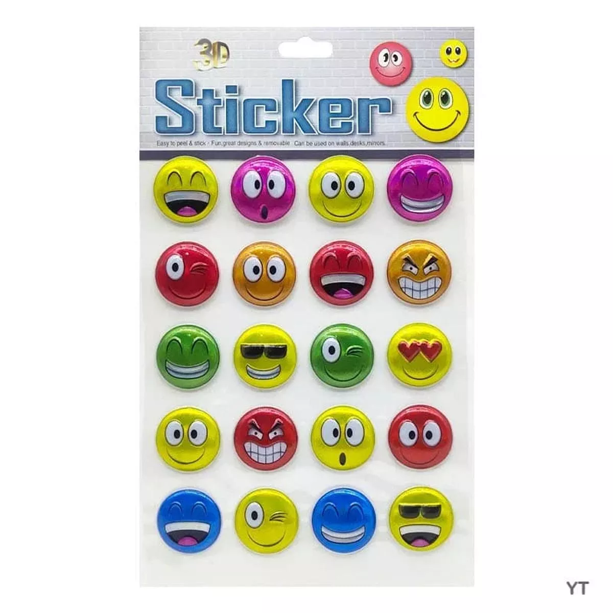 (BUY 1 GET 1 FREE) Smile Journaling Sticker pack of 1