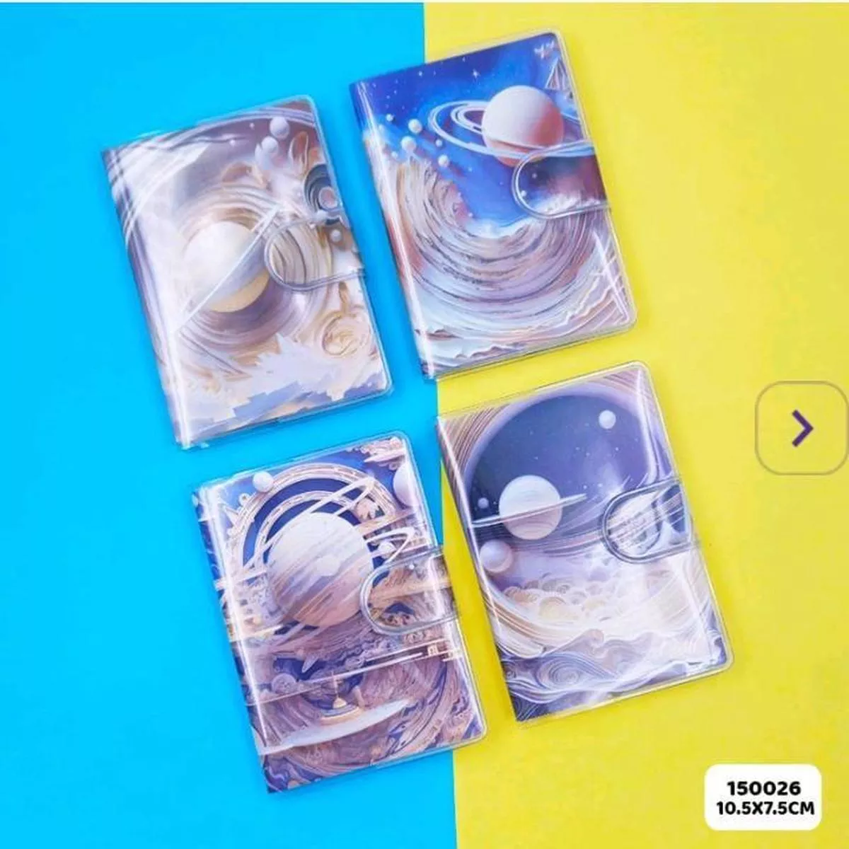 (BUY 1 GET 1 FREE) SPACE THEME Printed Book A7 (10.5X7.5Cm) 150026