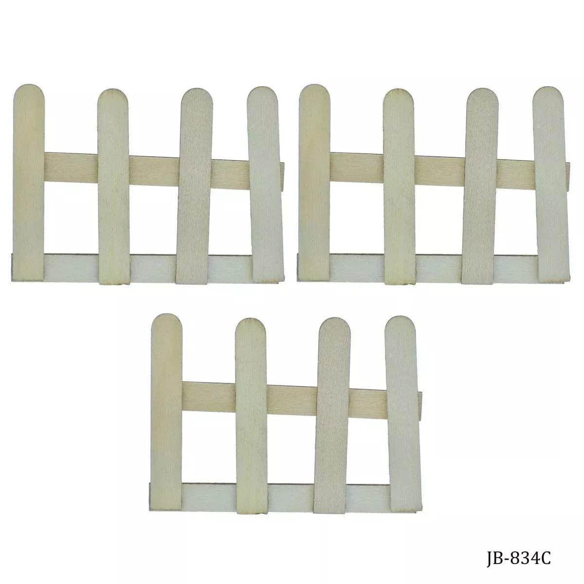 (Buy 1 Get 1 Free) Wooden Art Fence 3Pcs