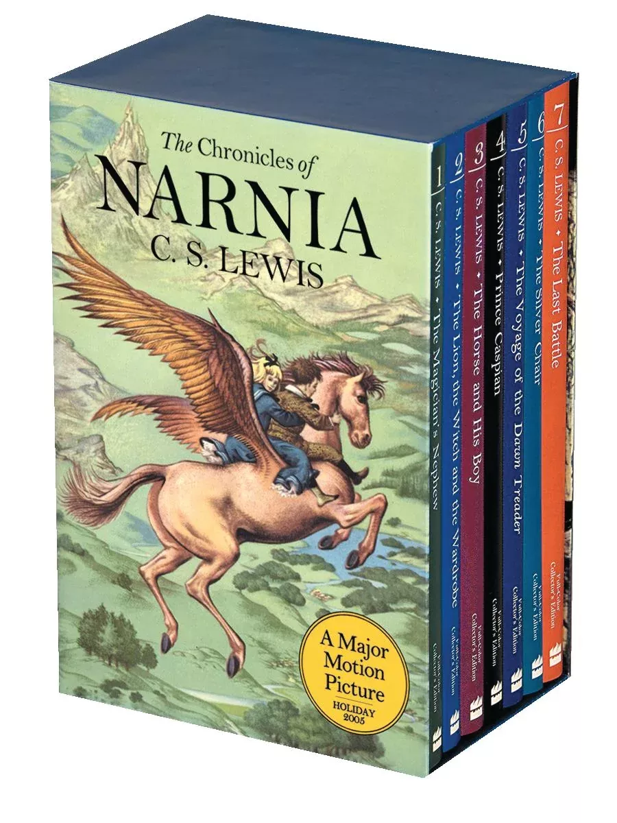 The Chronicles of Narnia Full-Color Paperback 7-Book Box Set