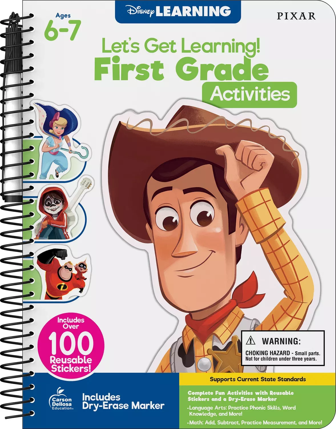 (GR. 1) FIRST GRADE ACTIVITIES DISNEY/PIXAR BOOKS - ACTIVITY