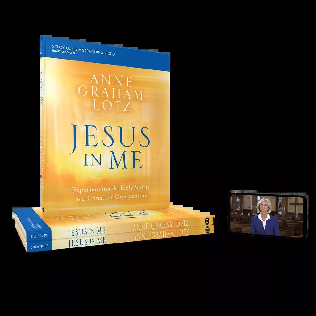 Jesus in Me Bible Study Guide plus Streaming Video 3 Pack Bundle