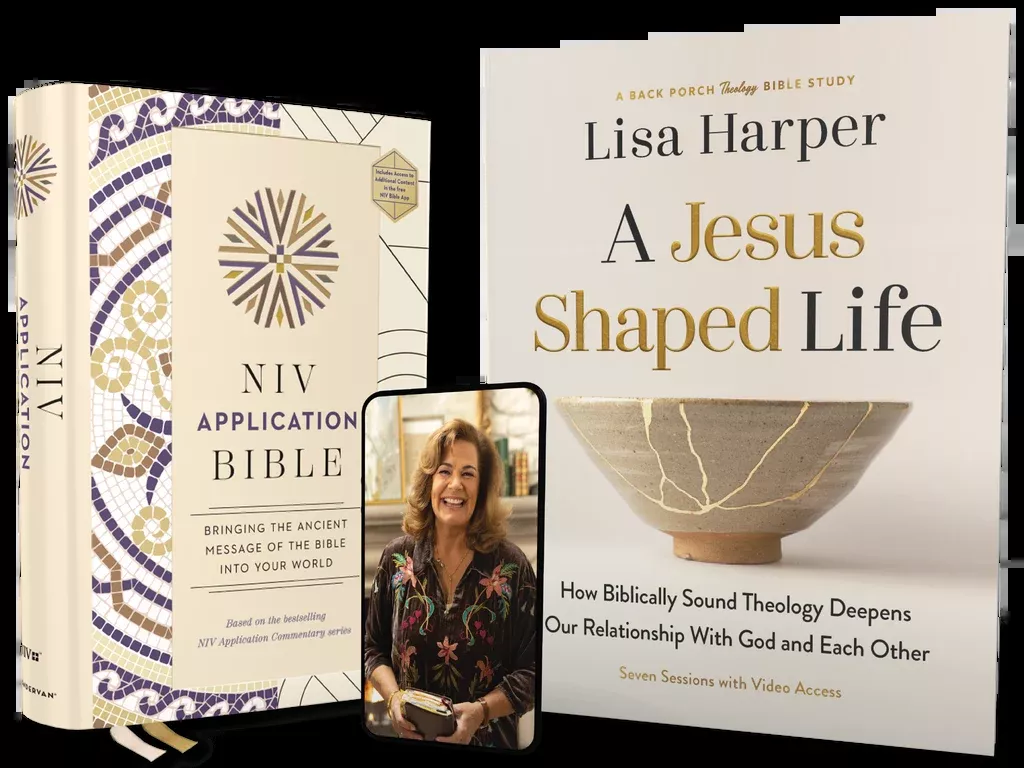 A Jesus-Shaped Life Study Guide + Bible Standard Bundle