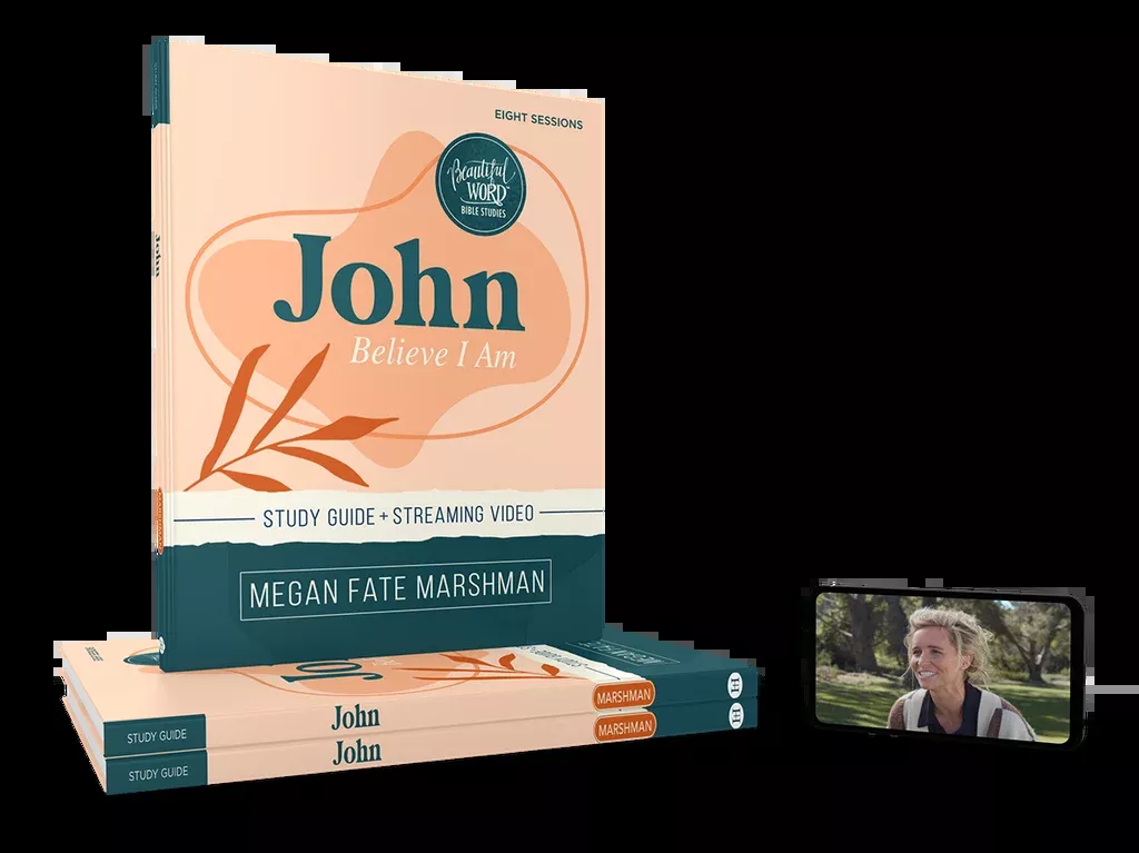 John Bible Study Guide plus Streaming Video: Believe I Am 3 Pack Bundle