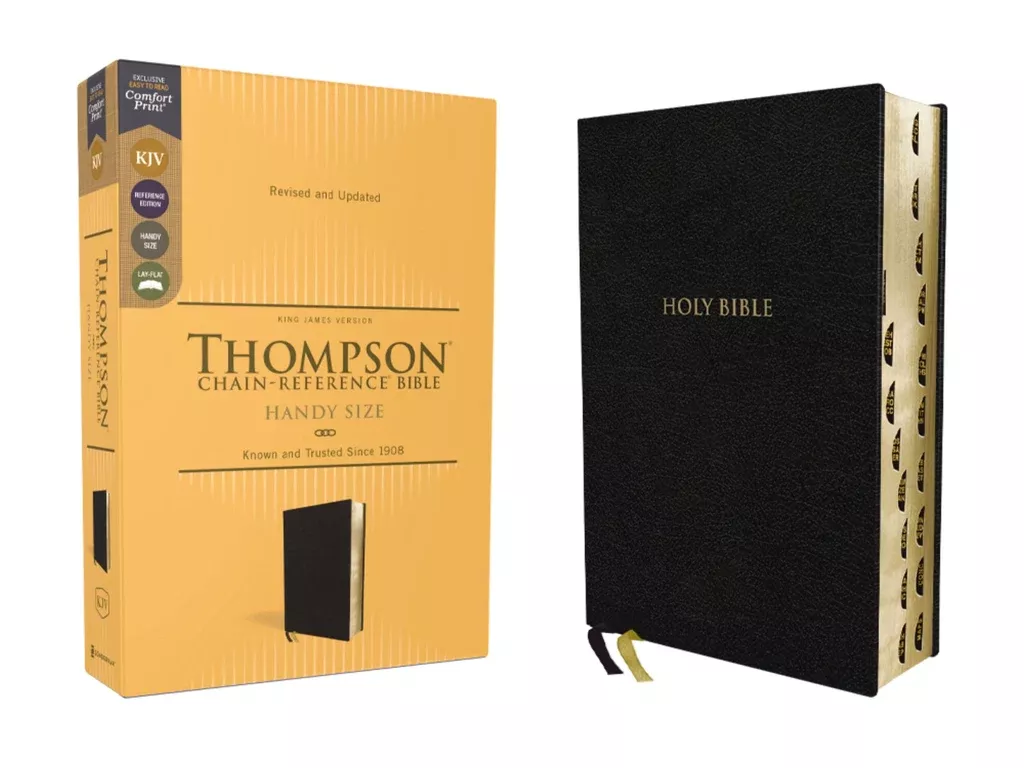 KJV, Thompson Chain-Reference Bible, Handy Size, Red Letter, Comfort Print