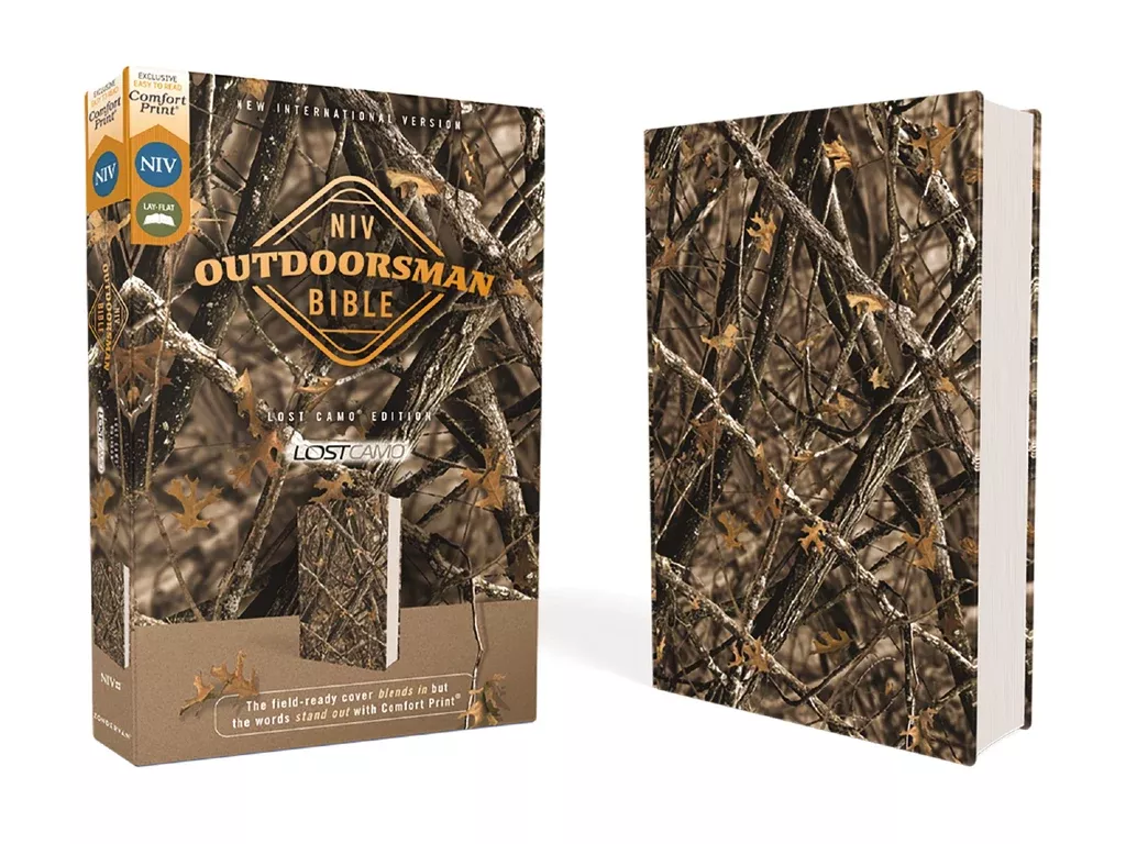 NIV, Outdoorsman Bible, Red Letter Edition, Comfort Print