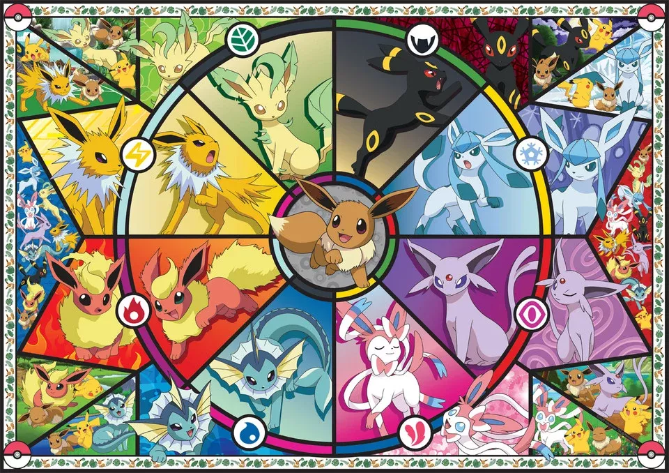 POKEMON EEVEE'S STAINED GLASS