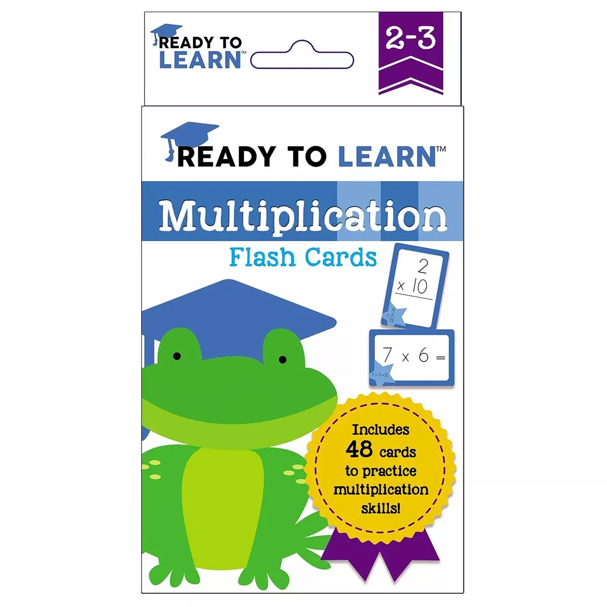 Ready to Learn Flashcards: Multiplication (Grades 2-3)