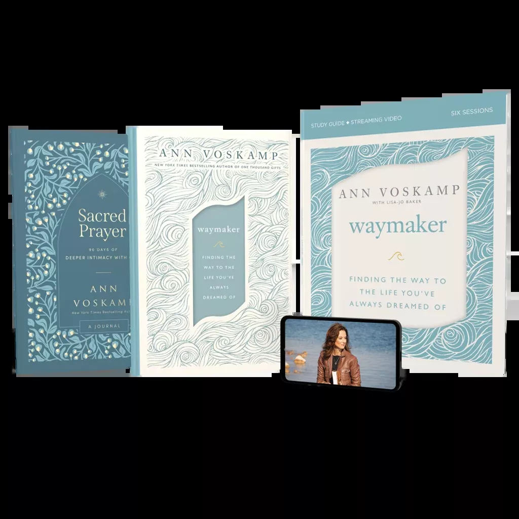 WayMaker Study Guide + Book + Journal (Premium Bundle)