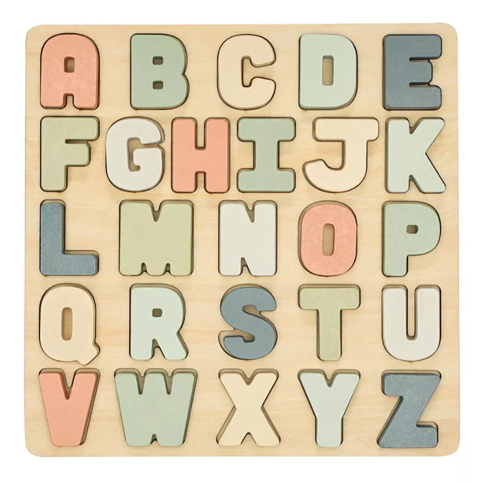 Wooden Alphabet Puzzle by Pearhead