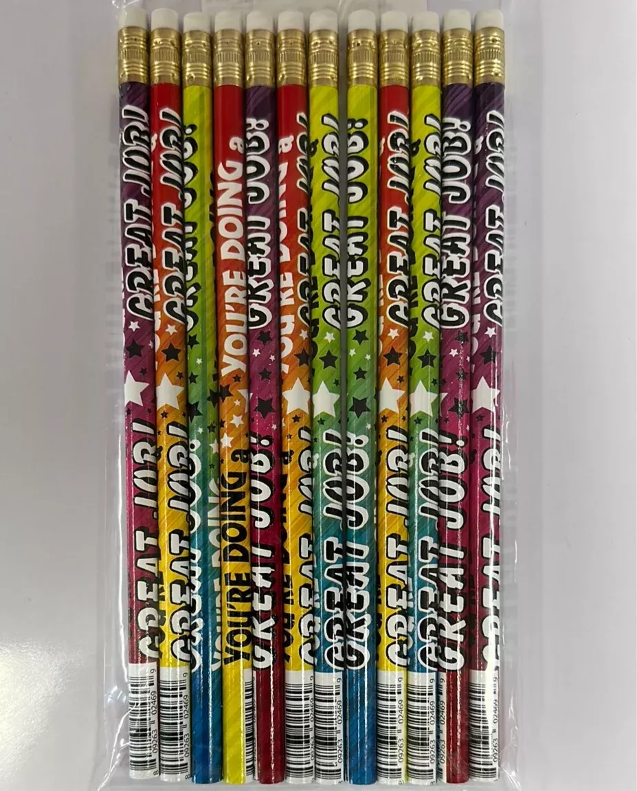 YOU'RE DOING A GREAT JOB PENCILS (12 PACK)