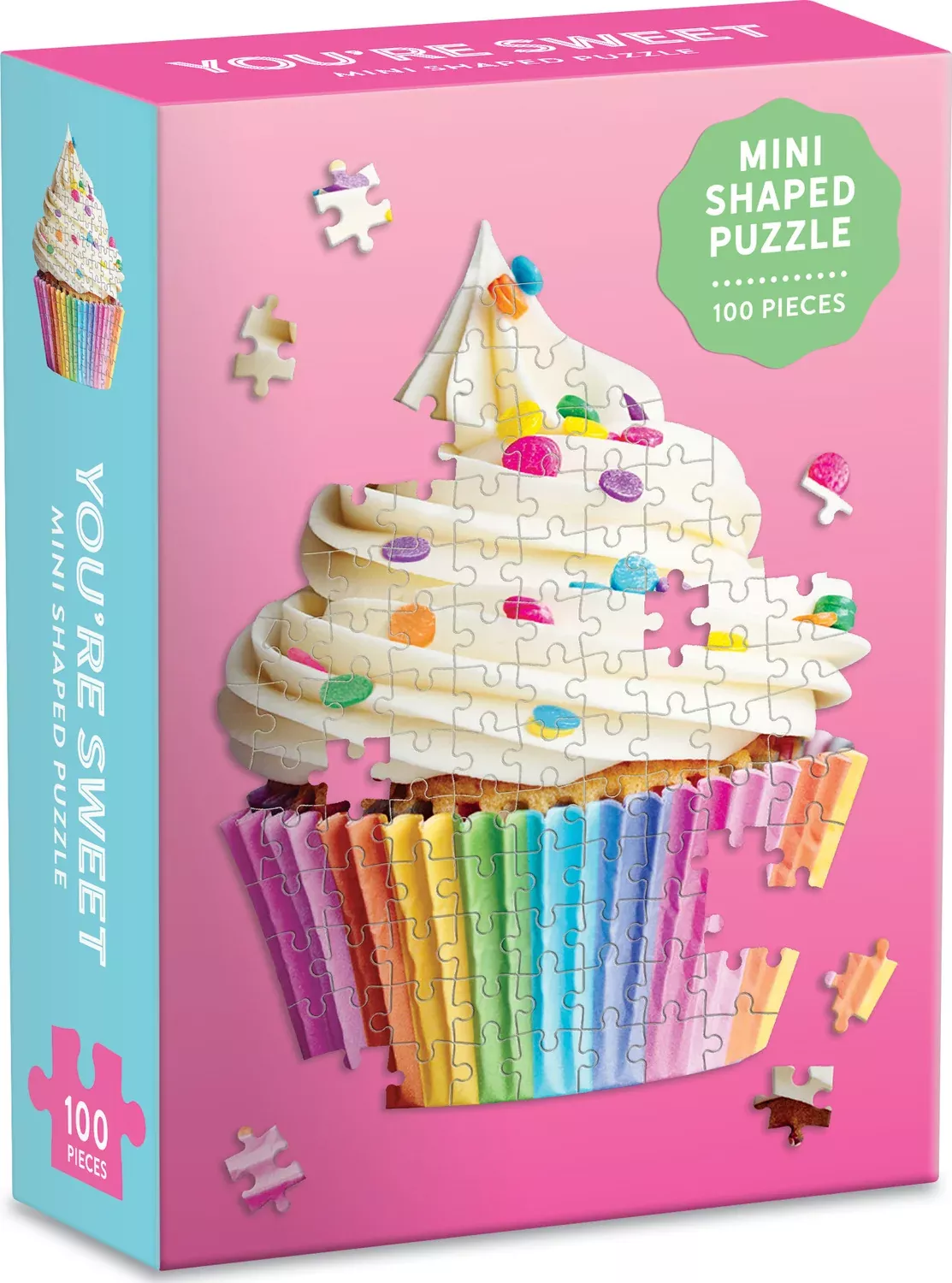 You're Sweet Cupcake 100 Piece Mini Shaped Puzzle