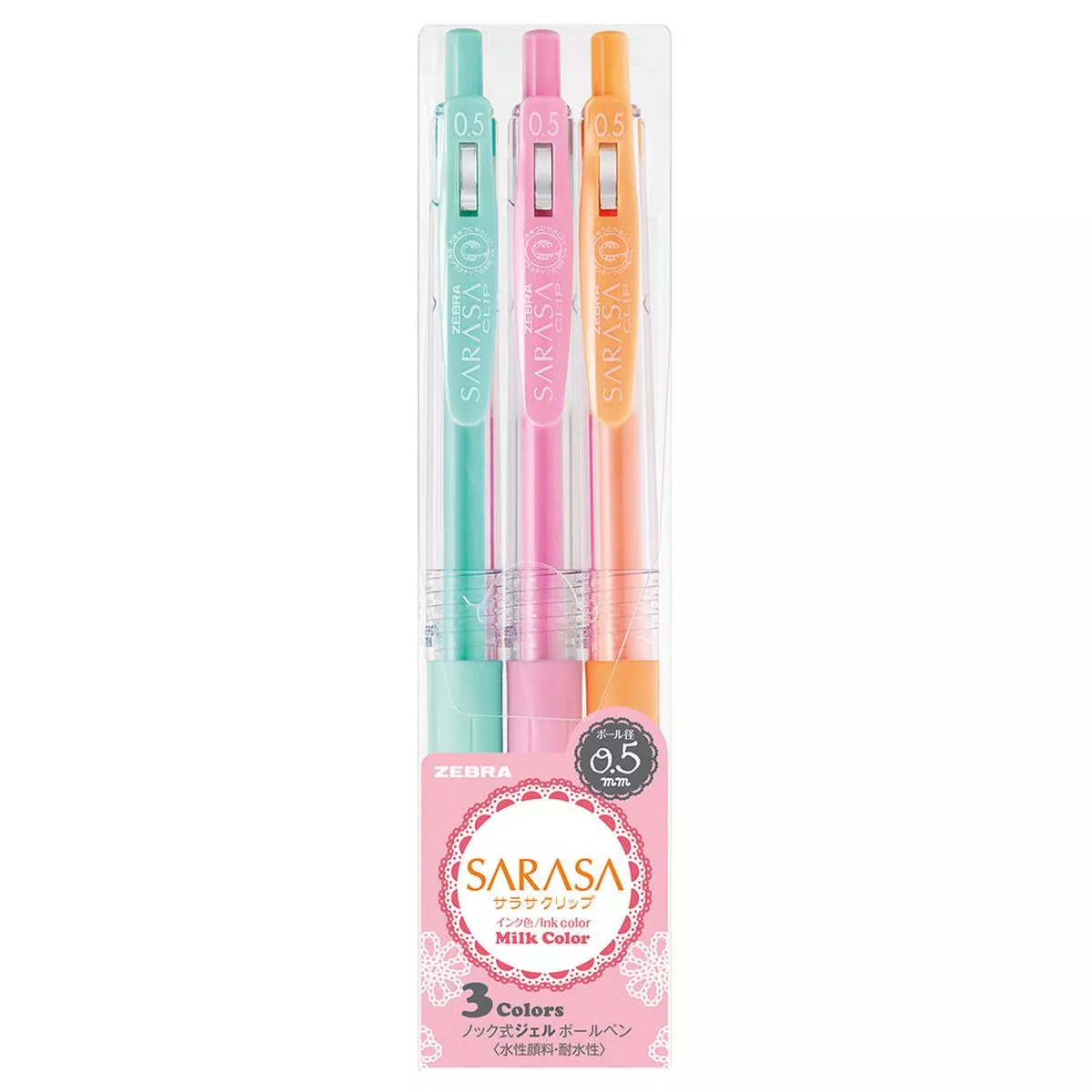 Zebra Sarasa Clip Milk 05 -Jj15-3C- Mk