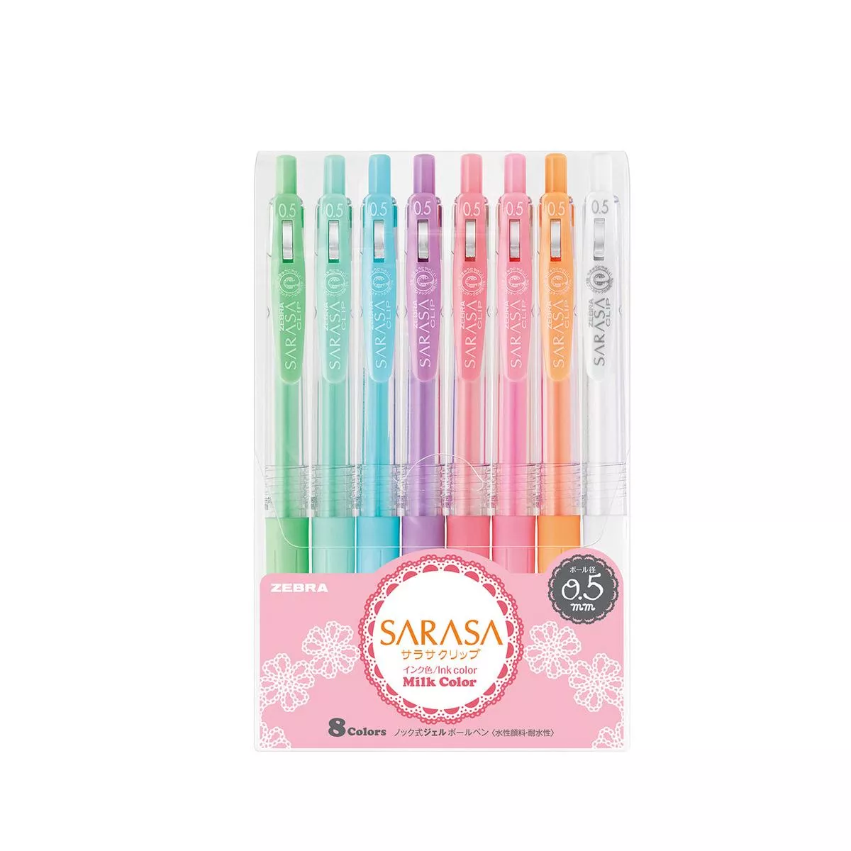 Zebra Sarasa Clip Milk 05- Jj15-8C- Mk